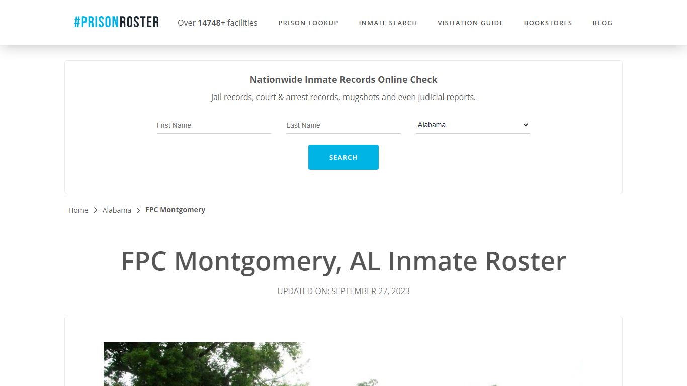 FPC Montgomery, AL Inmate Roster - Prisonroster